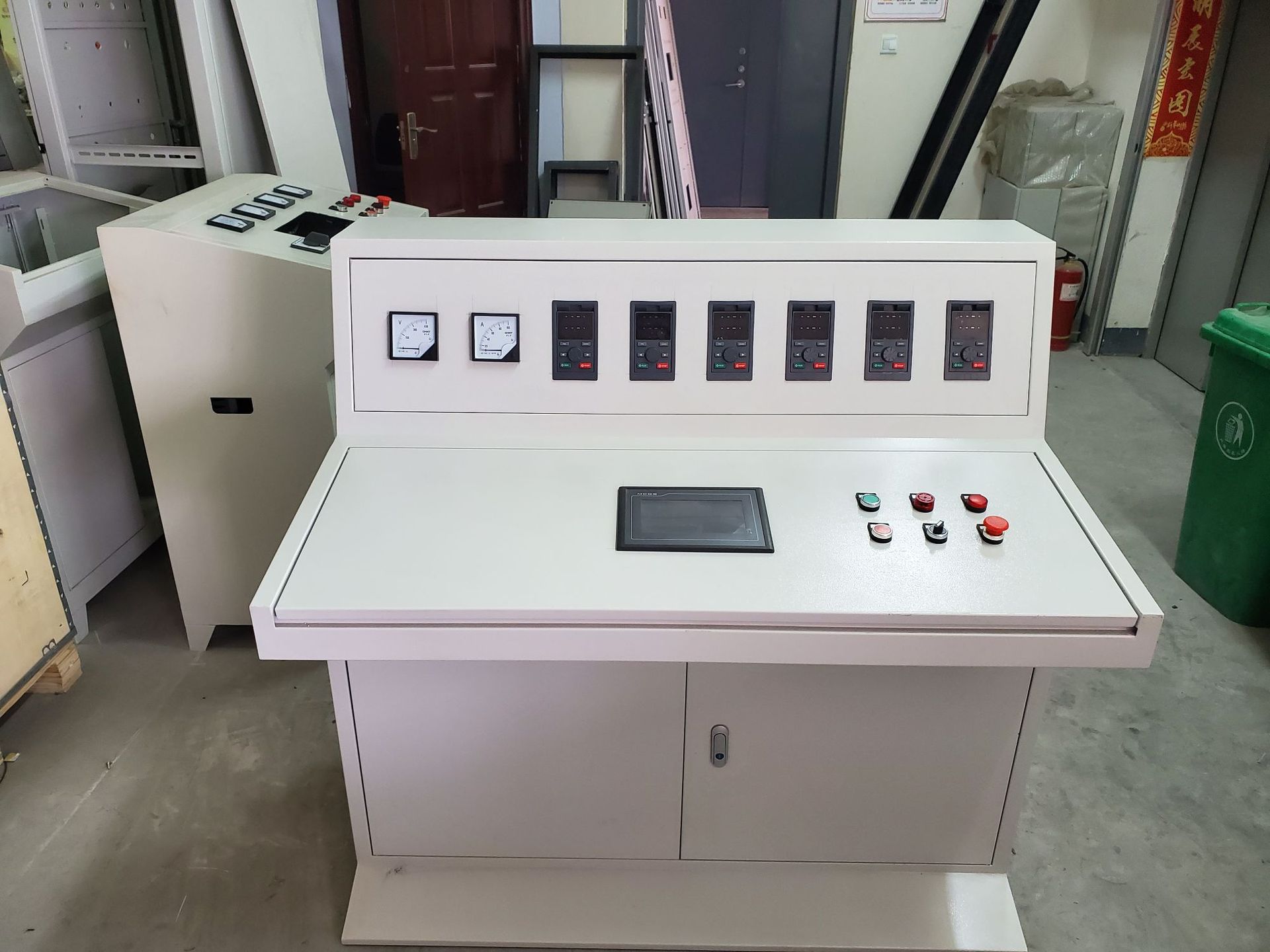 6仓动态配料控制柜 搅拌站用自动动态配料控制柜 系统变频皮带秤